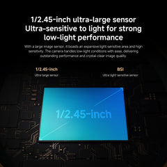 Xiaomi Smart Camera C500 3.5K 6MP Ultra HD Indoor Security Camera, AI Human & Pet Detection with Dynamic Tracking, 360° Pan-Tilt Dual Motor, Dual-Band Wi-Fi 6, Physical Privacy Shutter