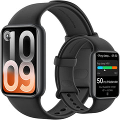Xiaomi Smart Band 10 Pro Fitness Tracker, 1.74" AMOLED Display, 21 Days Battery Life, 150+ Sports Modes, Health Monitoring, 5ATM Water Resistant, Midnight Black