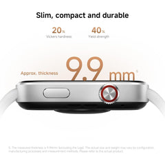 XIAOMI Redmi Watch 6, Smart Watch for Men Women, 2.07'' AMOLED, Activity Tracker with Heart Rate/Sleep/Stress Tracking, 150+ Sports Modes, 24 Days Battery Life, 6ATM, GPS, Android&iOS, Silver Gray