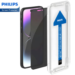 Philips Privacy Glass Screen Protector Film for Apple iPhone 16 Pro Tempered Glass Full Coverage 9H DLK5513 - 2 Pack (2 Pcs)