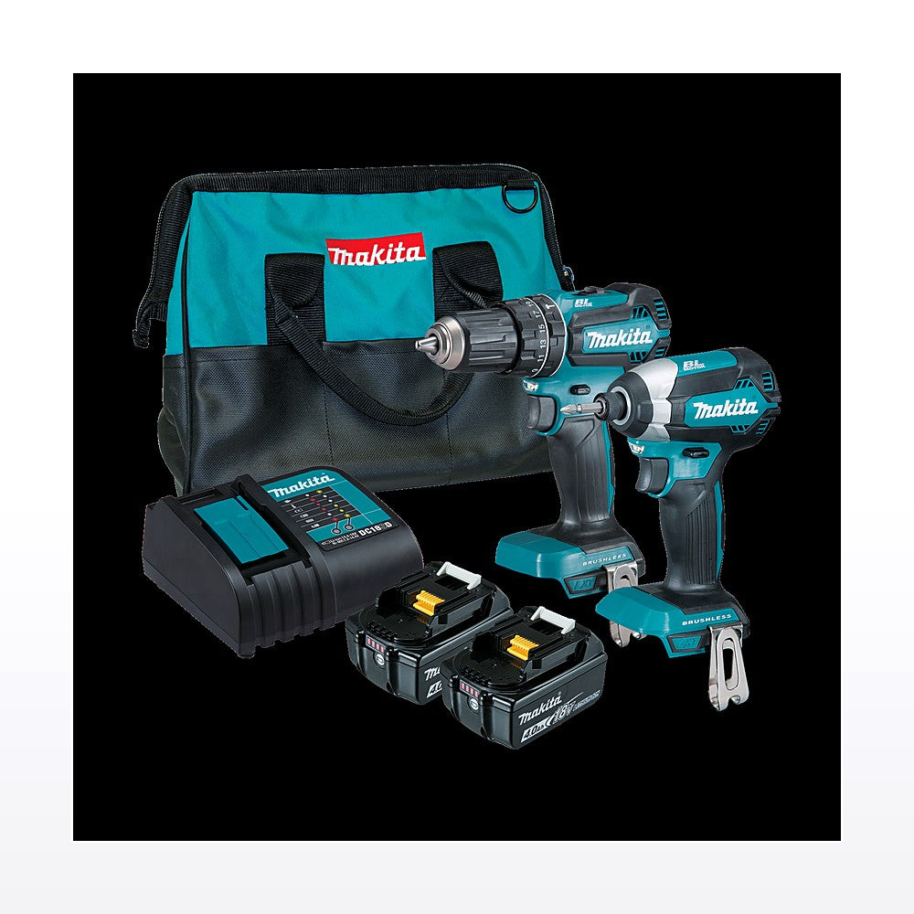 Makita 18V Brushless 2 Piece Combo Kit - DLX2283SM