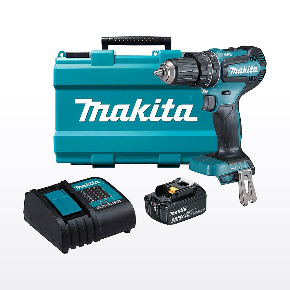 Makita 18V Brushless Hammer Driver Drill Kit DHP485SF