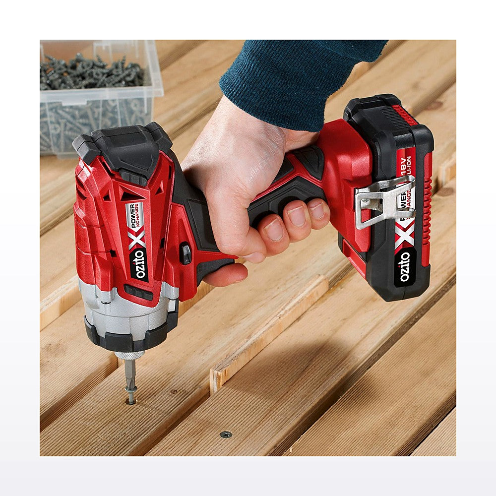 Ozito PXC 18V Cordless Compact Drill And Impact Driver Kit PXCDIK-250 - image 5