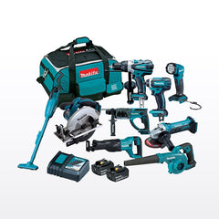 Makita 9 Piece 18V Combo Kit DLX9008X1