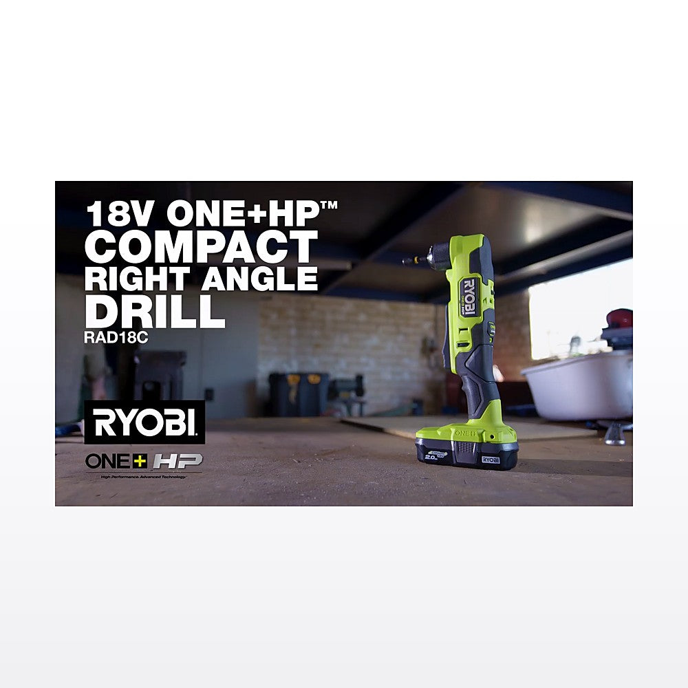 Ryobi 18V ONE+ HP Brushless Angle Drill RAD18C - Tool Only - image 7