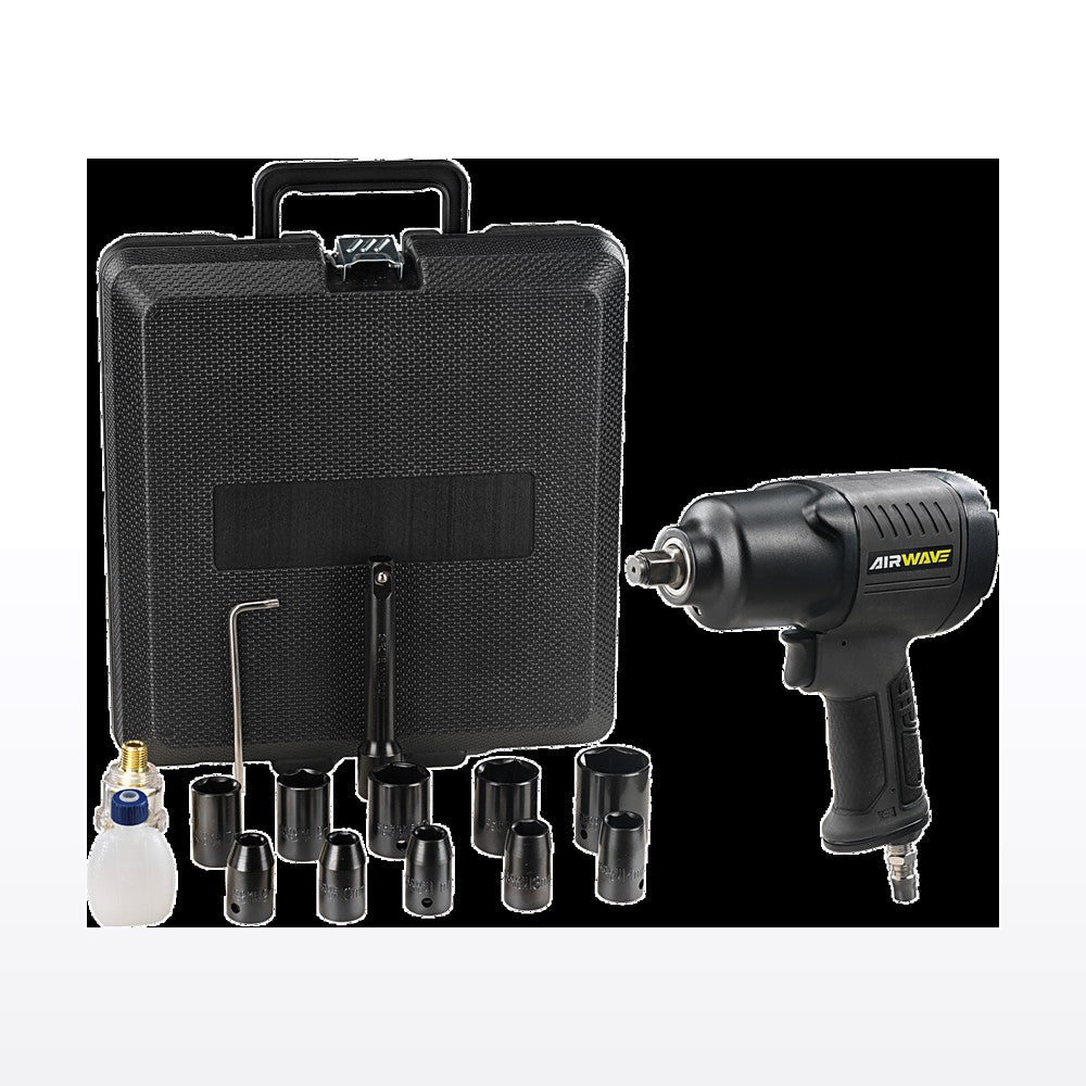 Ryobi Airwave 17 Piece ½” Impact Wrench Kit