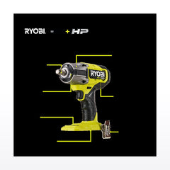 Ryobi 18V ONE+ HP Brushless 4-Mode ½” Impact Wrench - Tool Only - image 2