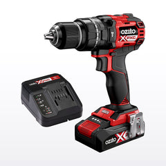 Ozito PXC 18V 13mm Cordless Brushless Hammer Drill Kit PXBHDK-250