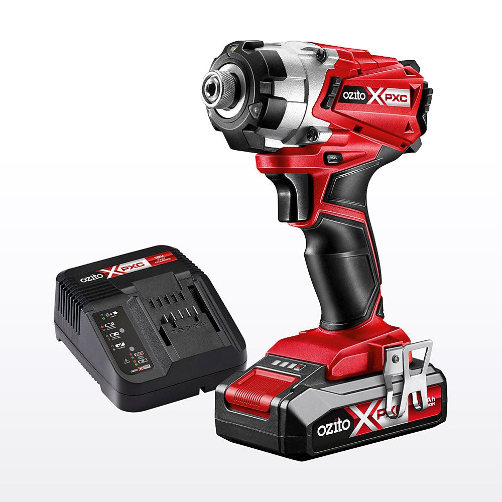 Ozito PXC 18V Cordless Impact Driver Kit PXIDK-250