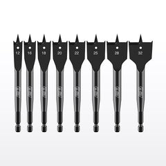 Full Boar 8 Piece Spade Bit Set