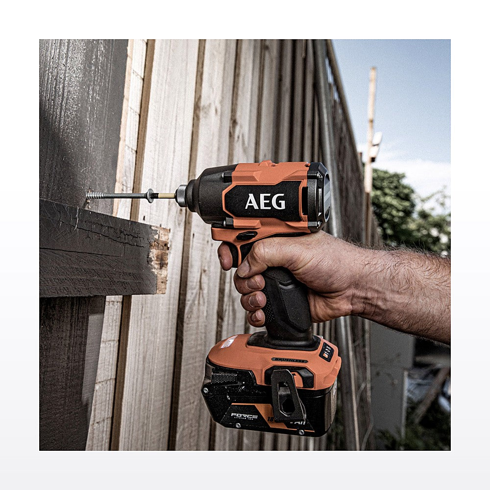AEG 18V 4.0Ah 2-Piece Brushless FORCE Combo Kit - image 6