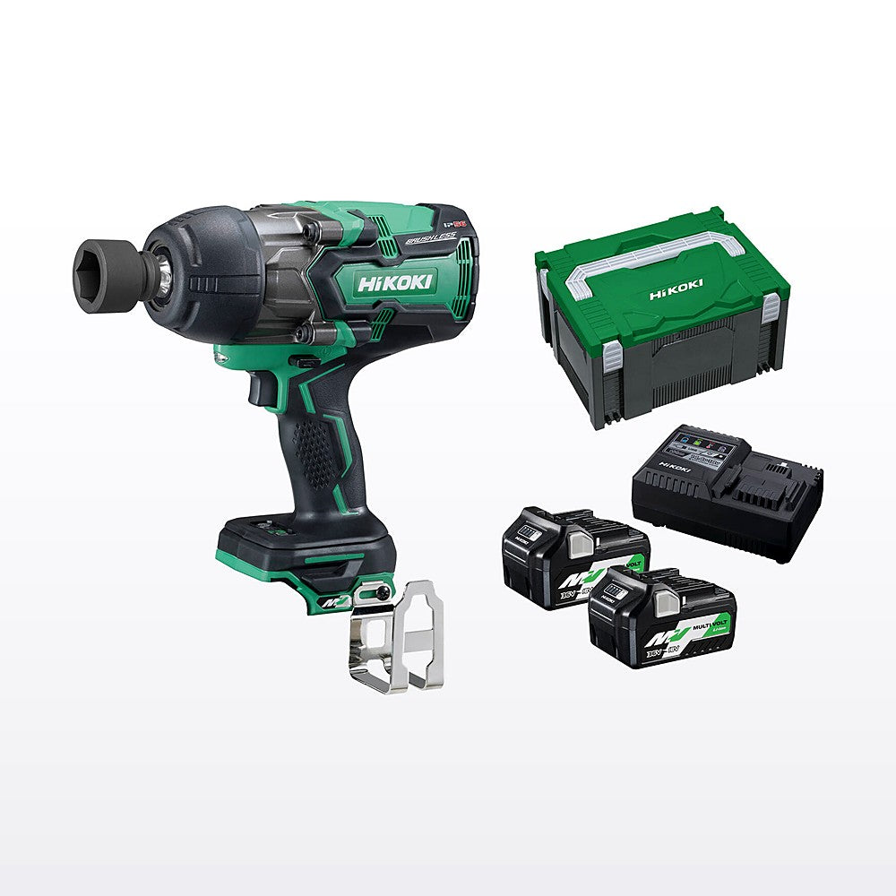 HiKOKI 36V 1/2” Brushless Impact Wrench Kit WR36DB(HRZ) - image 2