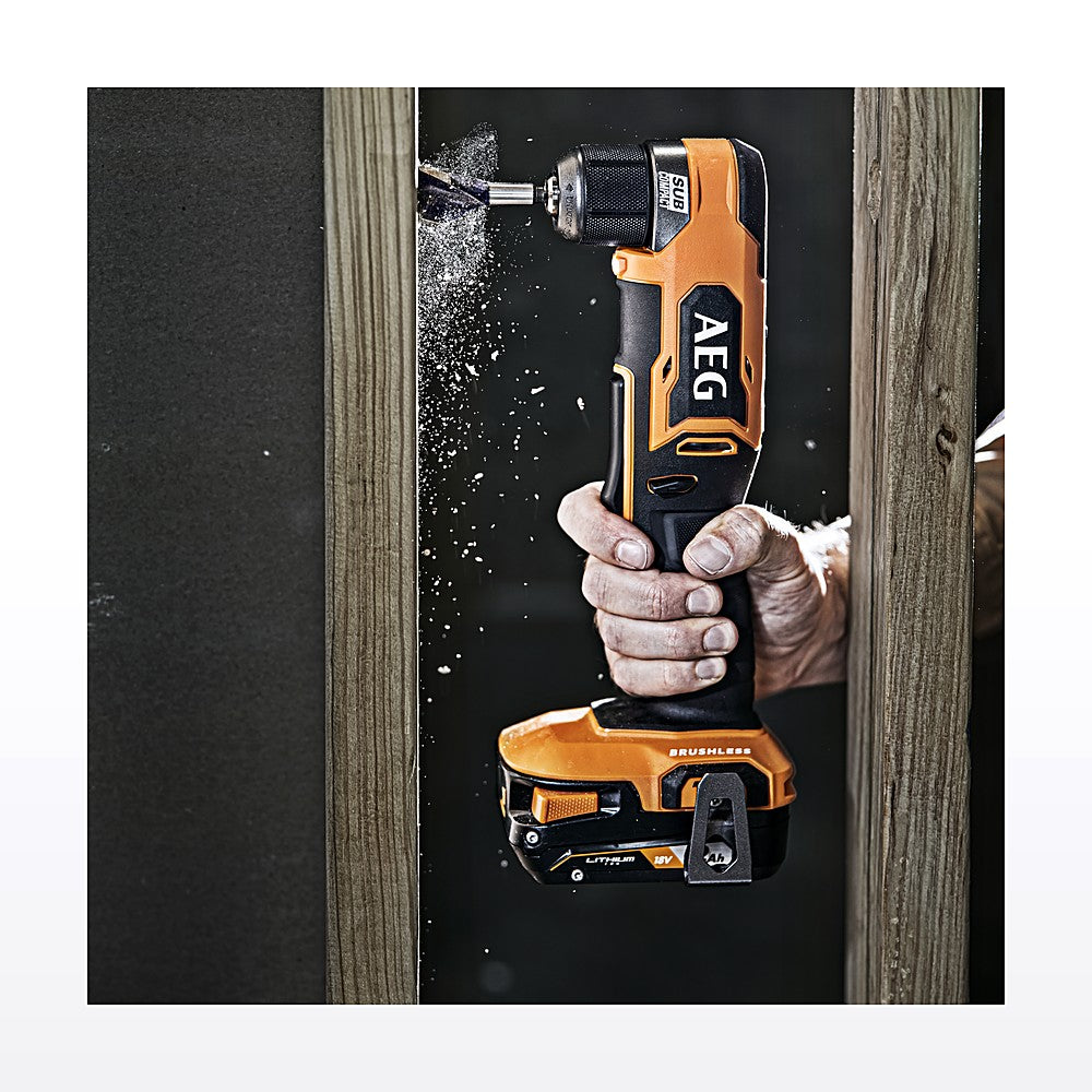 AEG 18V Brushless Sub Compact Right Angle Drill - Skin Only - image 6