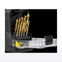 Kango 10-Piece Hypertorque™ Impact HSS Drill Bit Set