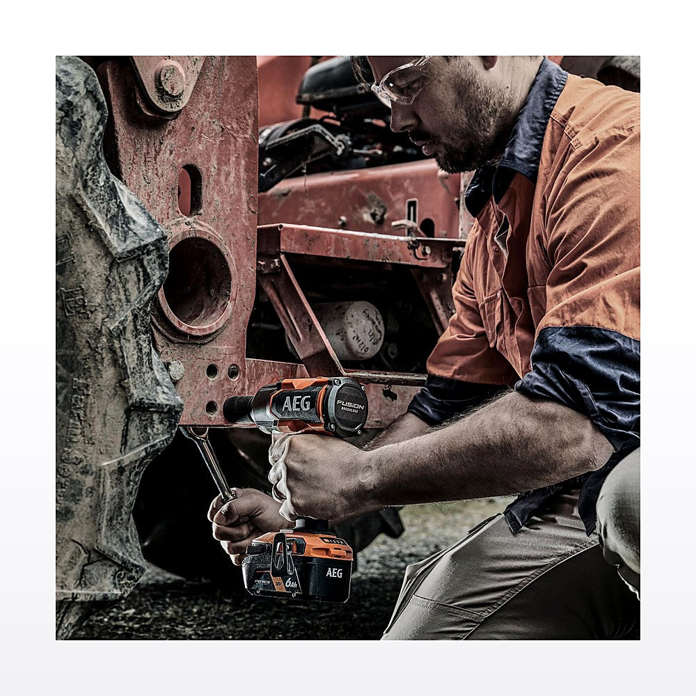 AEG 18V Fusion 4 Mode ½” Mid Torque Impact Wrench - Skin Only - image 5