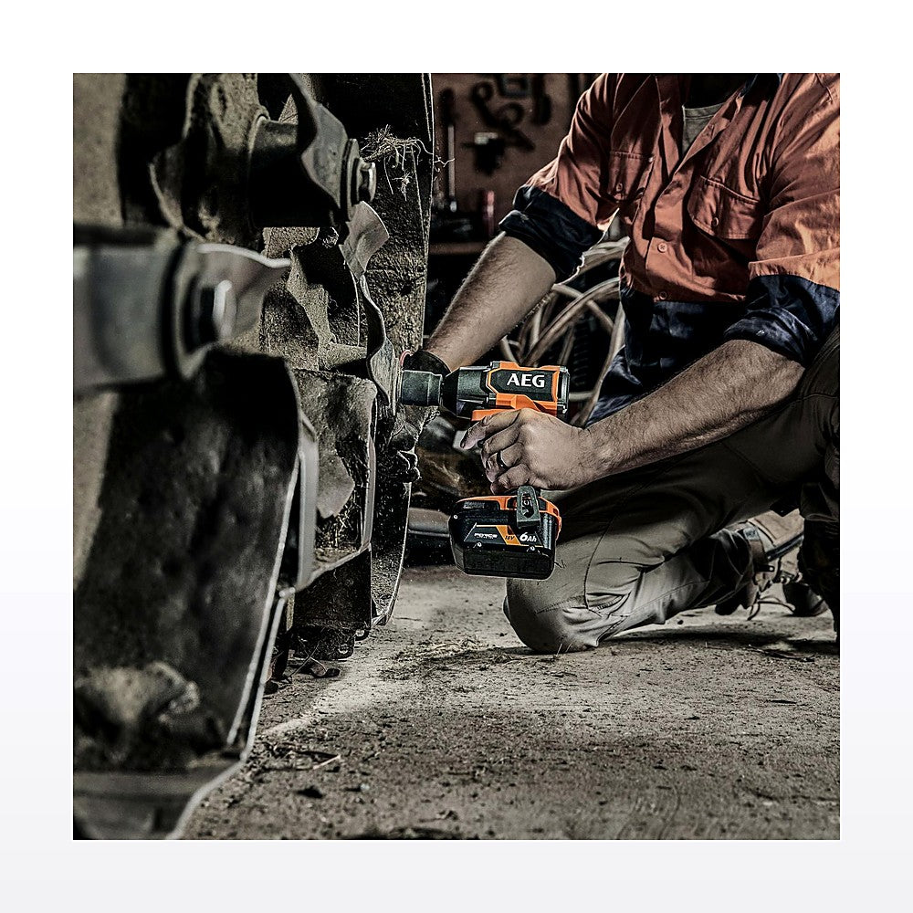 AEG 18V Fusion 4 Mode ½” Mid Torque Impact Wrench - Skin Only - image 6