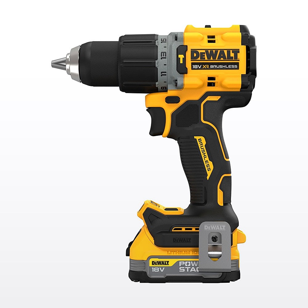 DeWALT 18V 5.0Ah XR Li-ion Cordless Brushless 2-Speed Hammer Drill Driver Combo Kit - image 2