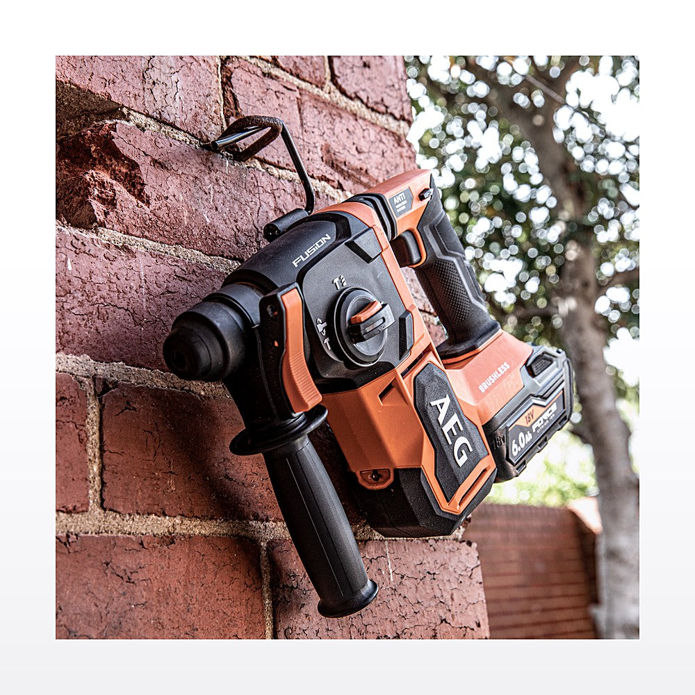 AEG 18V 26mm FUSION SDS+ Rotary Hammer Drill A18FRH0 - Skin Only - image 7