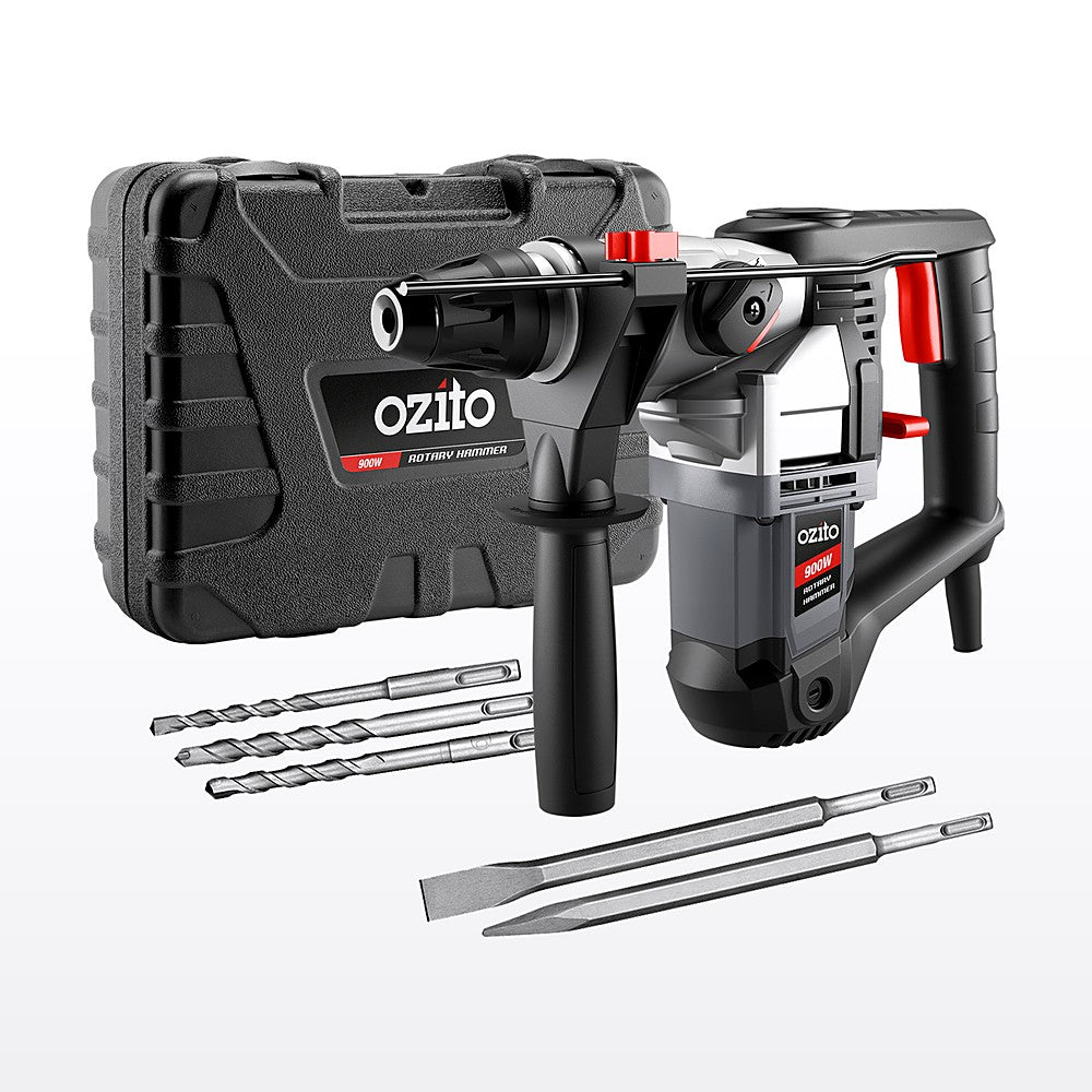 Ozito 900W 3.5J Rotary Hammer Drill Kit