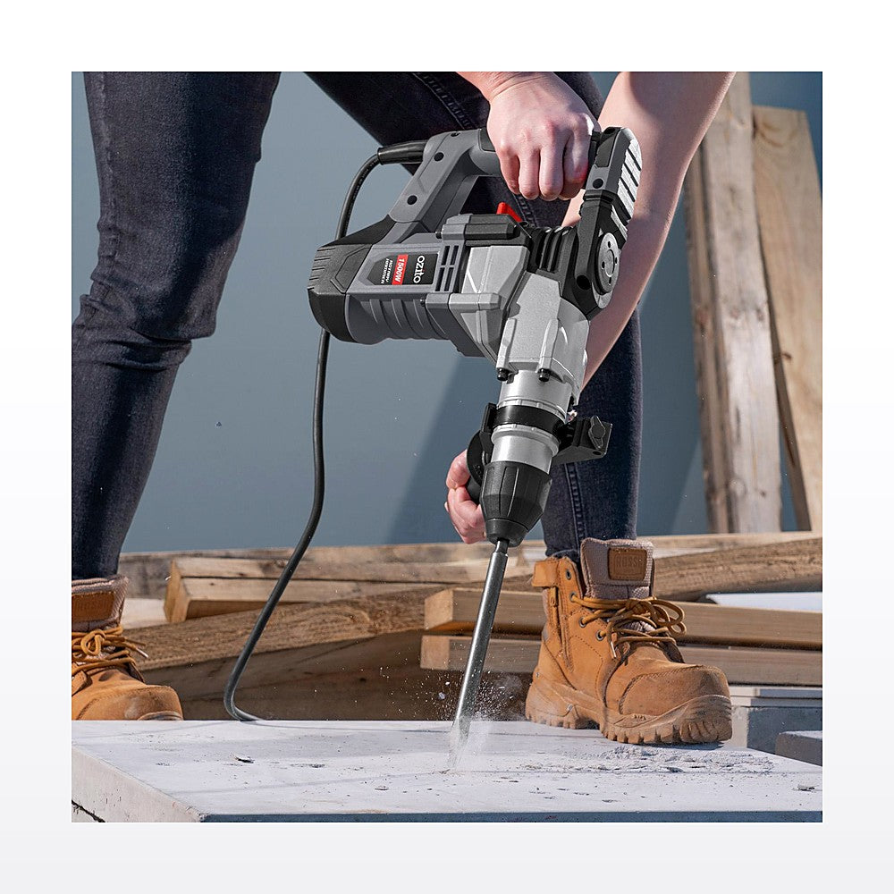 Ozito 1500W 5J Rotary Hammer Drill Kit RHD-1550 - image 5