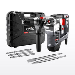 Ozito 1500W 5J Rotary Hammer Drill Kit RHD-1550