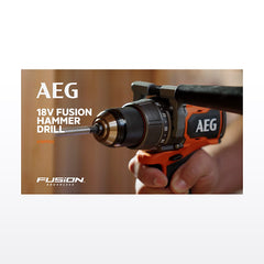 AEG 18V Fusion Hammer Drill - Skin Only - image 8