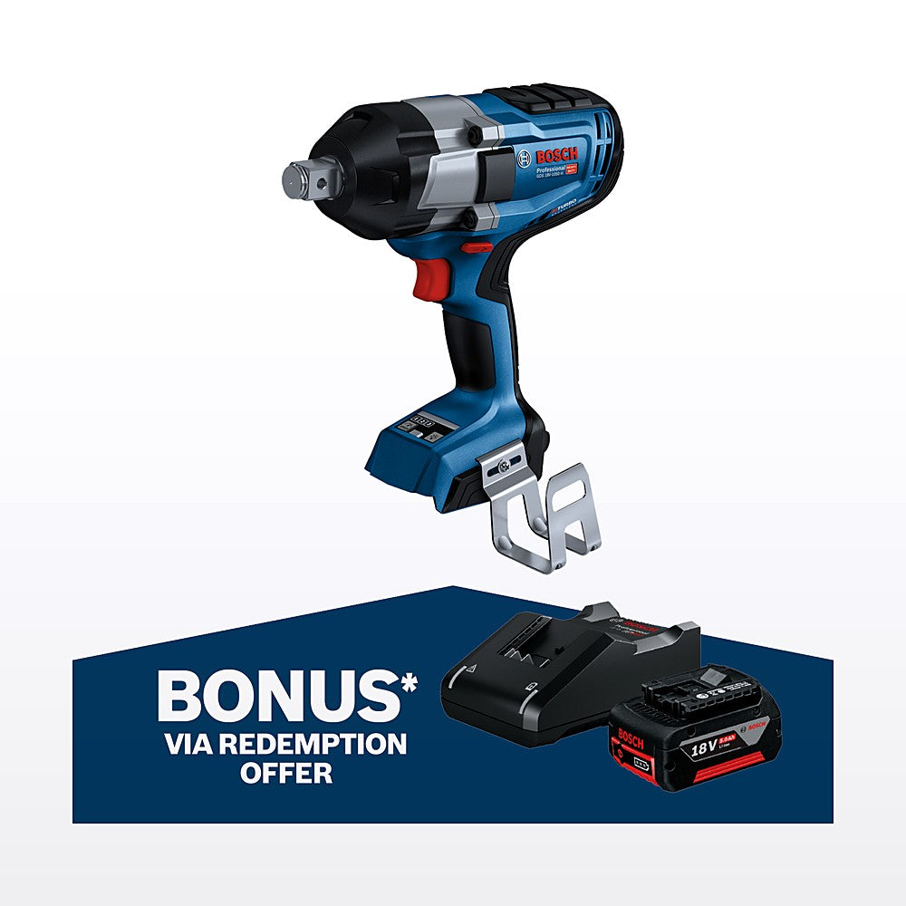 Bosch 18V Professional BITURBO Impact Wrench 3/4" 06019J8501 - Skin Only