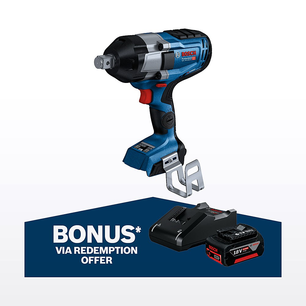 Bosch 18V Professional BITURBO 3/4' Impact Wrench 06019J8200 - Skin Only