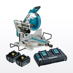 Makita 18V x 2 Mobile Brushless AWS* 260mm 10-1/4" Slide Compound Saw Kit