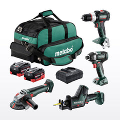 Metabo 18V 4 Piece Value Kit AU68403450