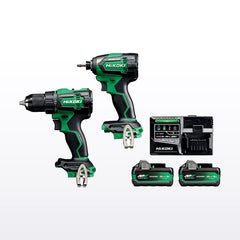 HiKOKI 18V 2 Piece Brushless Combo Kit KC18DE(HAZ) - image 2