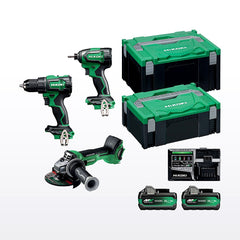 Hikoki 18V 3 Piece Brushless Combo Kit KC18DDBL2(HCZ) - image 2