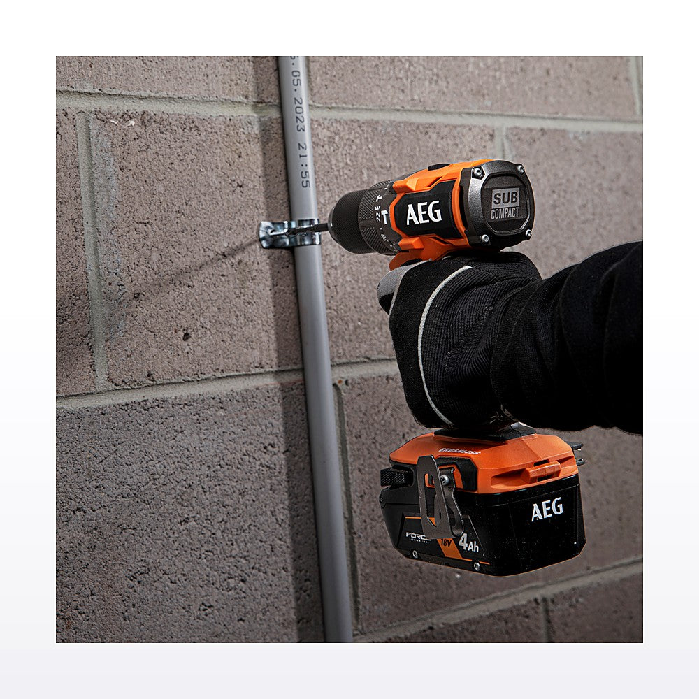 AEG 18V Brushless Sub Compact Hammer Drill - Skin Only - image 5