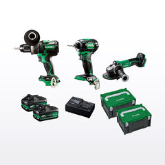 HiKOKI 36V Brushless 3 Piece Combo Kit KC36DDBL3(HRZ)
