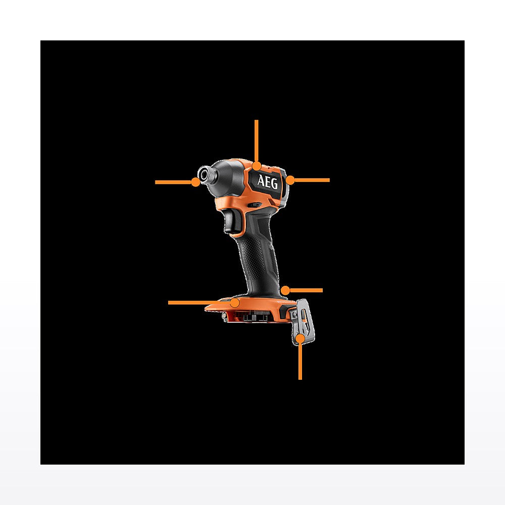 AEG Powertools 18V Brushless Sub Compact 2-Piece 4.0Ah Kit - image 3