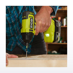 Ryobi 18V ONE+ Hammer Drill & Impact Driver Kit R18X2C14 - image 6