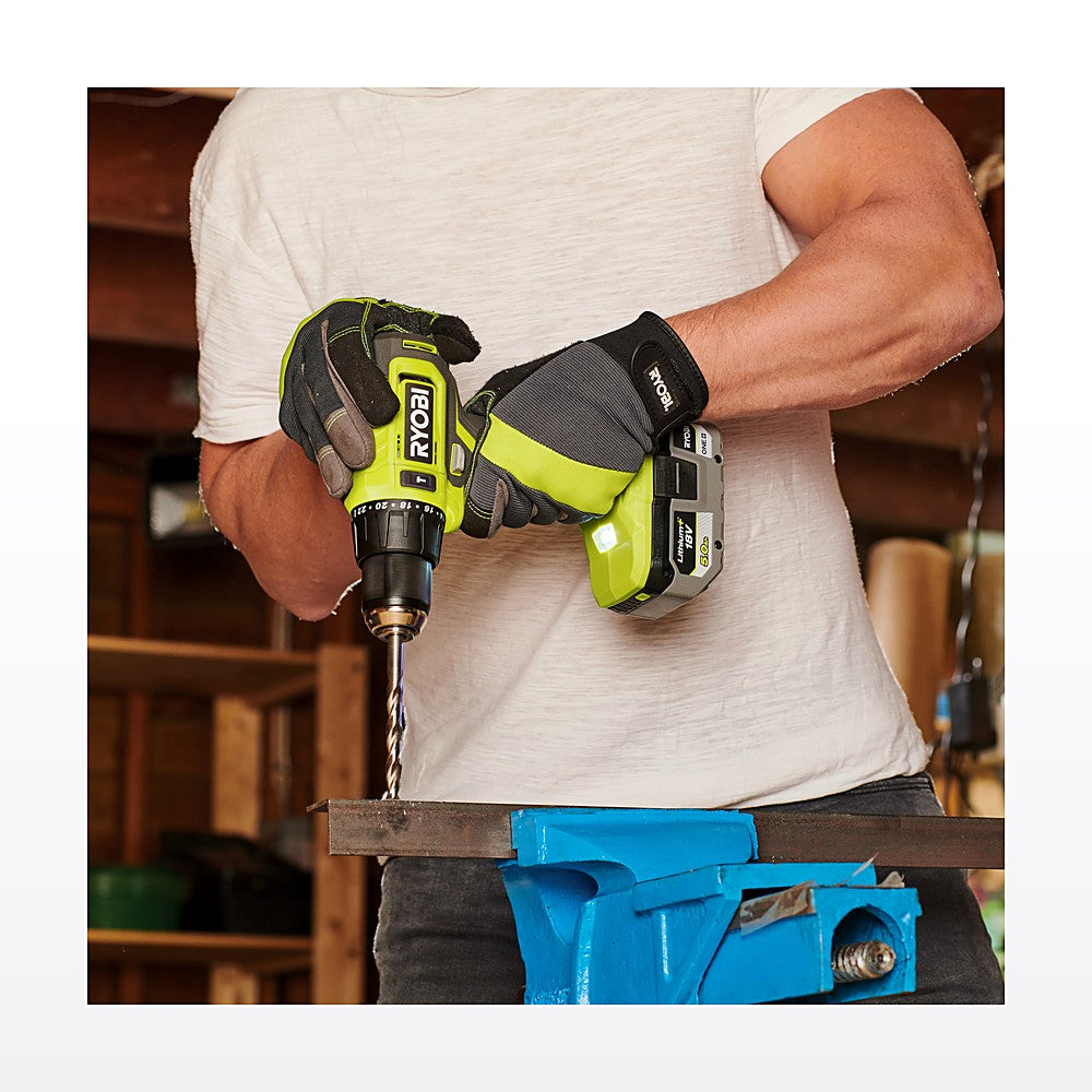 Ryobi 18V ONE+ Hammer Drill Power Up 2Ah/4Ah Kit - image 4