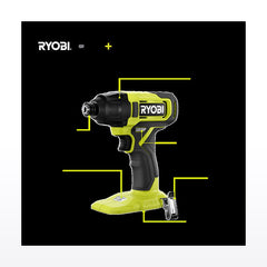 Ryobi 18V ONE+ Impact Driver RID18 - Tool Only - image 2