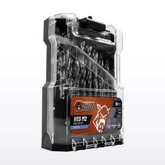 Full Boar 19 Piece HSS M2 Drill Bit Set