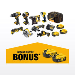 DeWALT 18V XR 5.0Ah 8 Piece Combo Kit DCZ801P3-XE