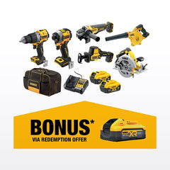 DeWALT 18V XR 5.0Ah 6 Piece Combo Kit DCZ601P2-XE