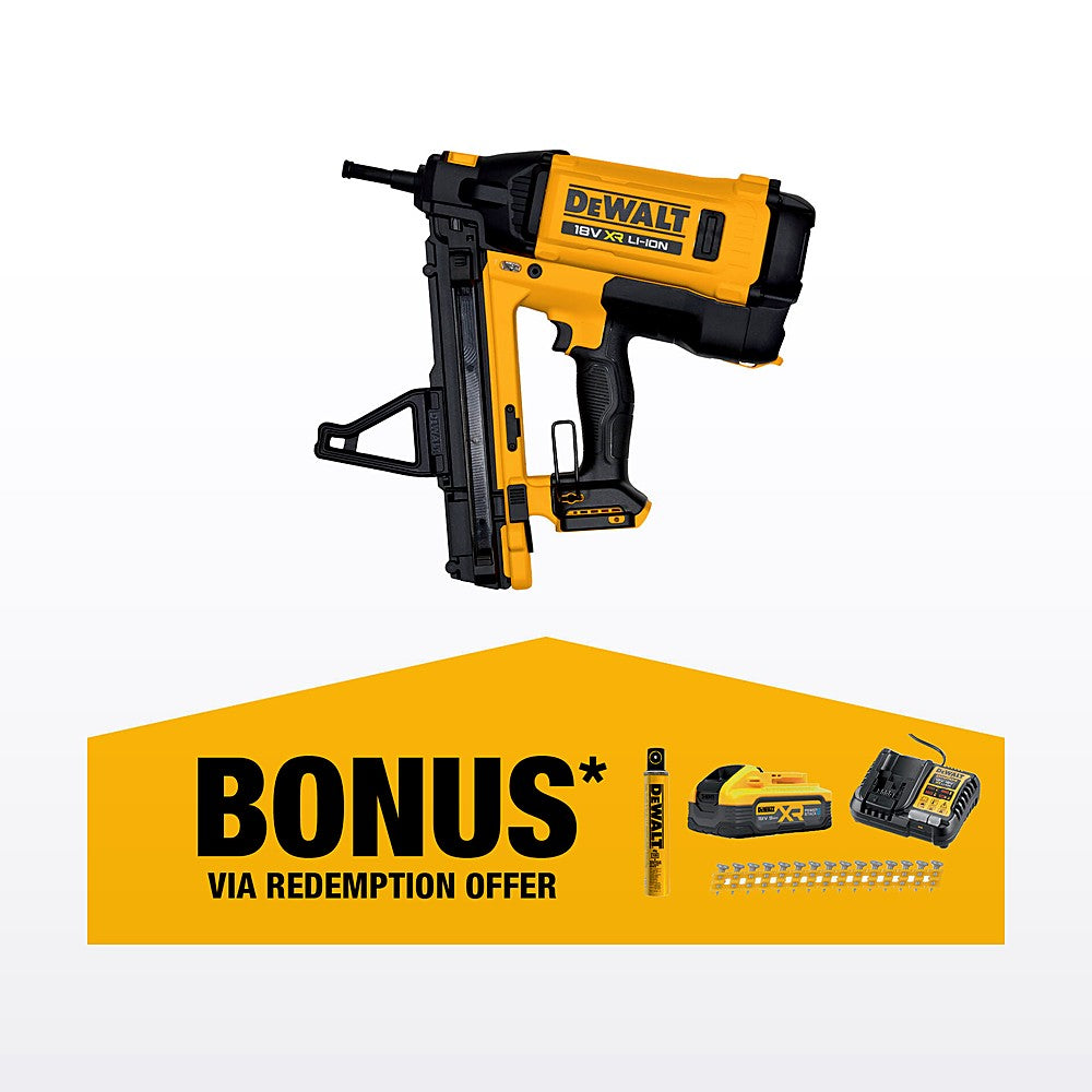 DeWALT C6 Trak-It 18V and Gas Nailer DGN845N-XJ - Bare Unit