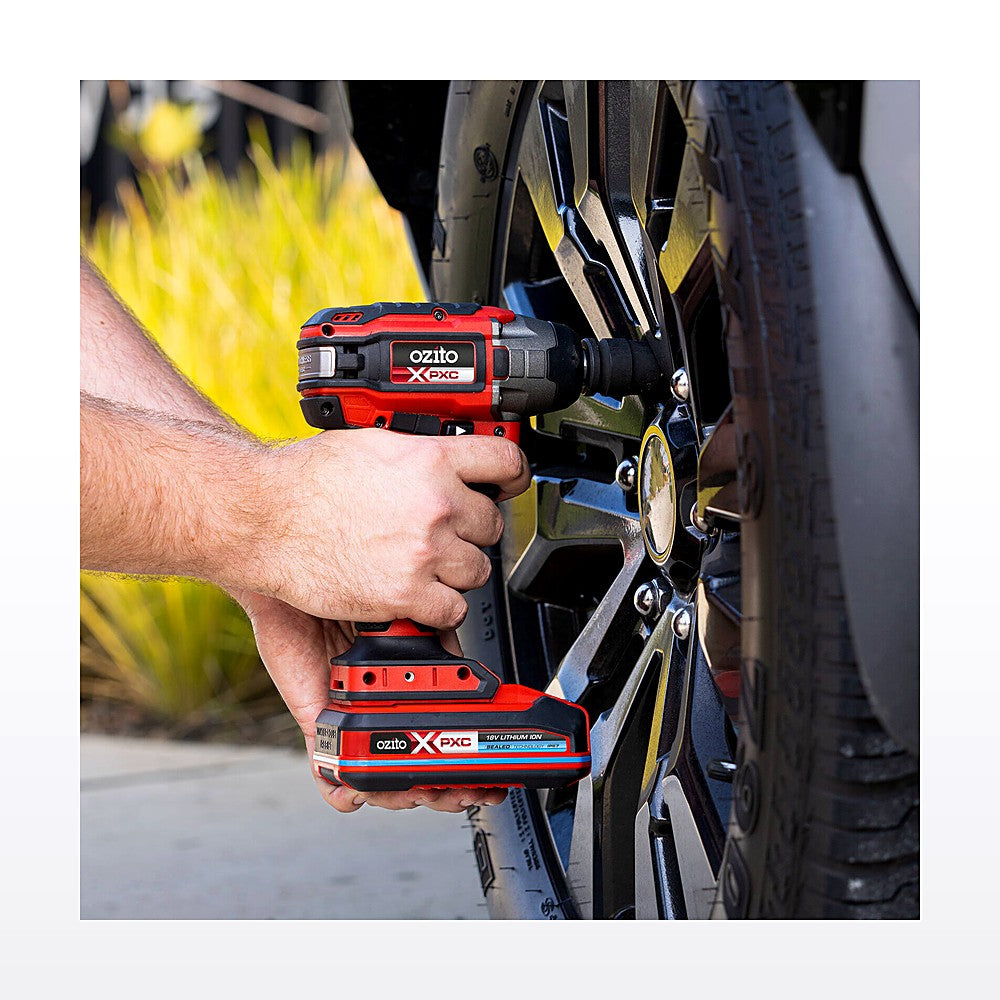 Ozito PXC 18V Brushless 1/2" Impact Wrench Kit PXBWK-2330S - image 4