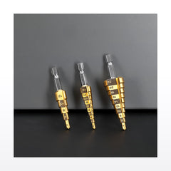 Ryobi 3 Piece Step Drill Bit Set