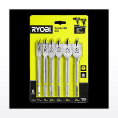 Ryobi 6 Piece Spade Bit Set