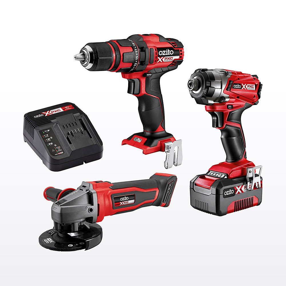 Ozito PXC 18V 3 Piece Kit P3K-400