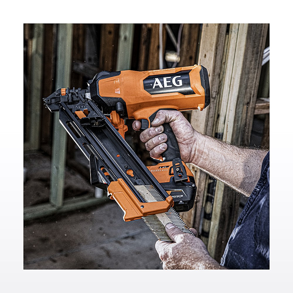 AEG 18V F-RAPID 10GA 30°-34° Framing Nailer 5Ah Kit - image 4