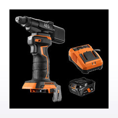 AEG 18V Compact 4.8mm Rivet Gun 5Ah Kit