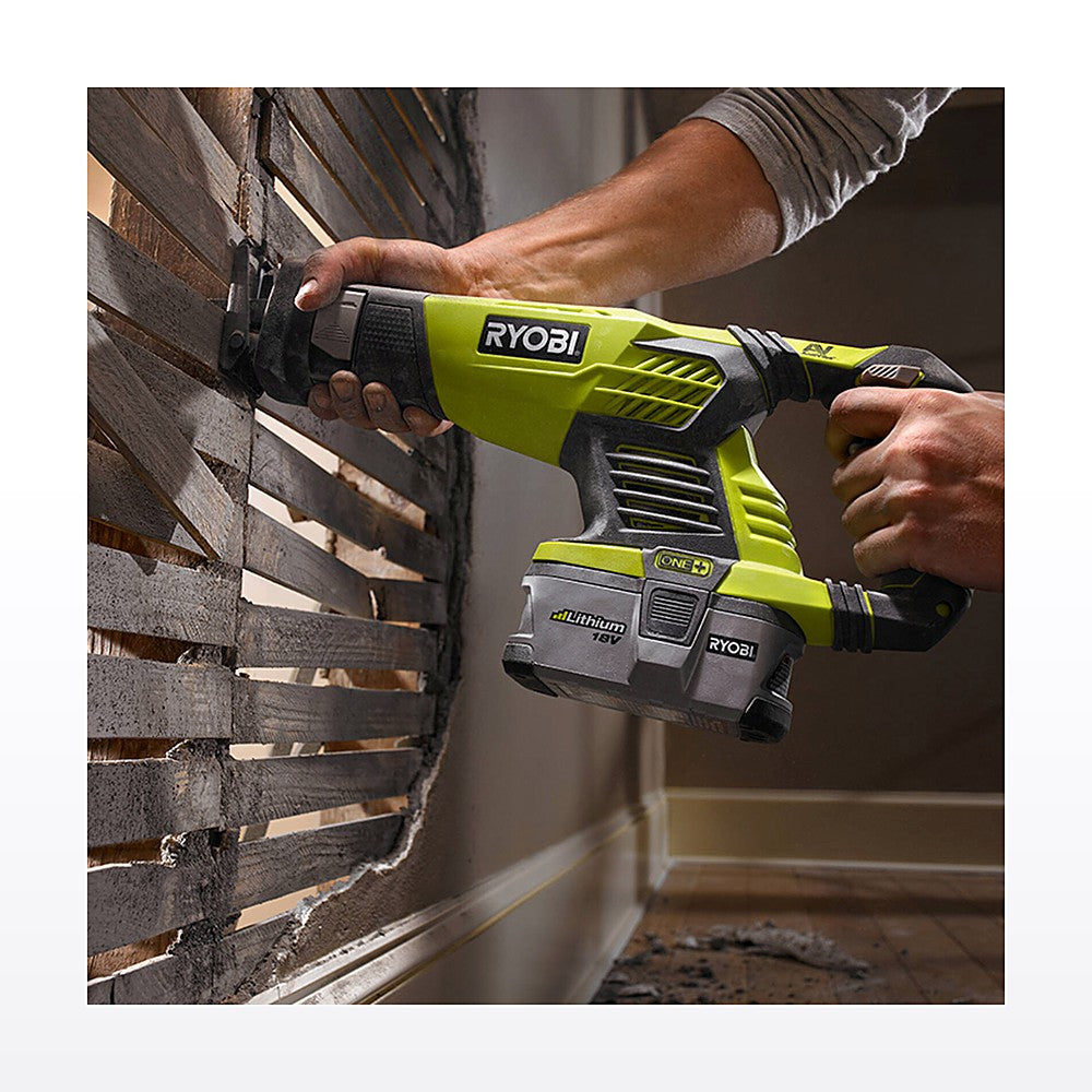 Ryobi 18V ONE+ Compact Reciprocating Saw 4Ah Kit - image 2
