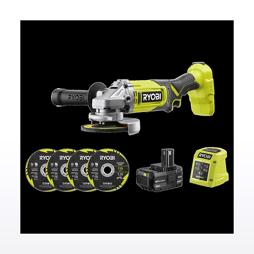 Ryobi 18V ONE+ Compact Reciprocating Saw 4Ah Kit